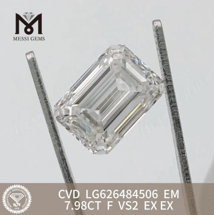 Emerald Cut lab diamond के बारे में नवीनतम कंपनी की खबर प्रयोगशाला हीरे के आकार का विस्तृत विश्लेषण 5