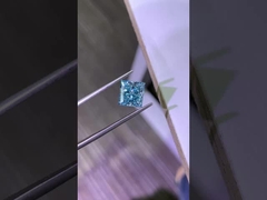 3.2CT फैंसी गहन नीला VS1 2EX सीवीडी लैब बढ़ी हीरा राजकुमारी कट आईजीआई प्रमाण पत्र