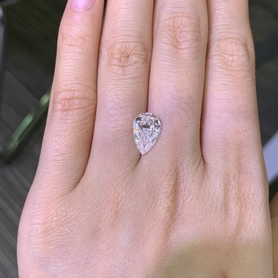 खरीदें 2.76CT G VS1 EX VG CVD डायमंड पीर कट आईजीआई प्रमाणित LG631444389 online manufacture