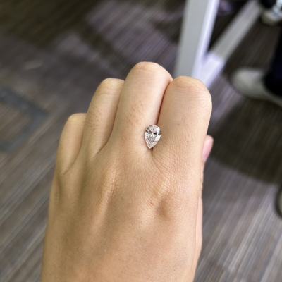 खरीदें 1.57CT E VS1 2EX सीवीडी प्रयोगशाला हीरे Pear Cut IGI प्रमाणित online manufacture