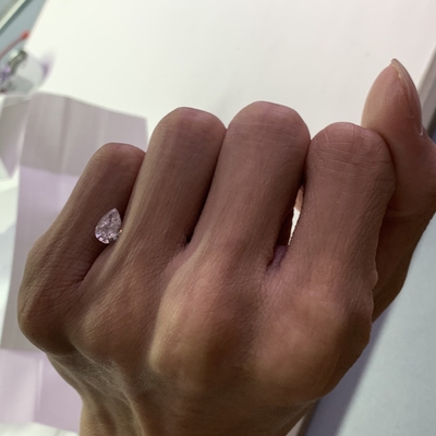 खरीदें 1.00CT E VS1 2EX निर्मित हीरे Pear Shape प्रयोगशाला निर्मित हीरे OEM ODM online manufacture