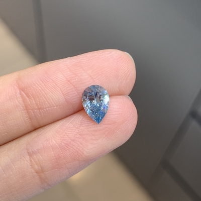 खरीदें 1.03ct प्रयोगशाला में उगाए गए हीरे CVD Pear Cut Fancy Intense Blue VS2 2EX N IGI online manufacture