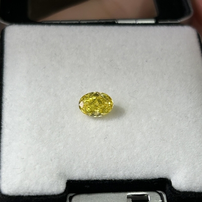 खरीदें 1.18ct ओवल कट HPHT लैब हीरे फैंसी ज्वलंत पीला VVS2 2VG N IGI प्रमाणित online manufacture