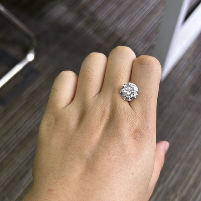 5.32CT F VS1 3EX गोल सीवीडी डायमंड आईजीआई प्रमाणित LG6304333184