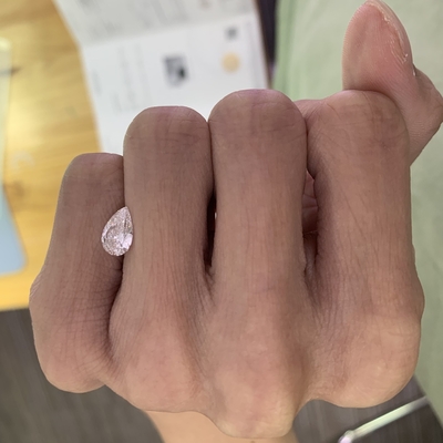1.28CT E VS1 2EX Pear Cut IGI प्रमाणित किफायती प्रयोगशाला में उगाए गए हीरे