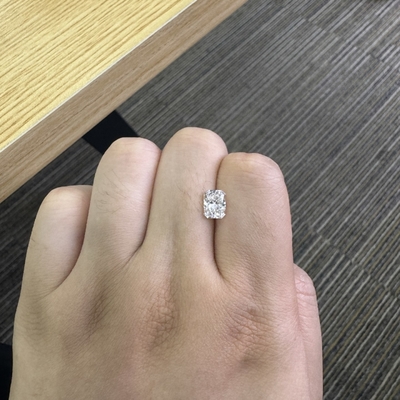 1.69ct लैब निर्मित रेडिएंट डायमंड F VS1 EX VG N IGI LG628422031