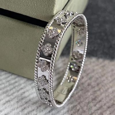 वैन पर्ल मीठा कंद कंगन 18k ठोस सोने के आगत कंगन कंगन